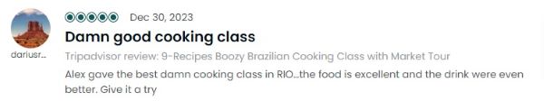 where to eat in rio de janeiro - top rated 5-star review