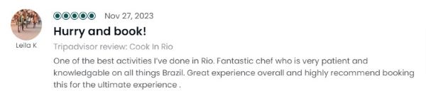 where to eat in rio de janeiro - top rated 5-star review